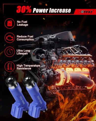 Fuel Injectors Fits for:-Toyota 2005-2008 Corolla 1.8L, 2006-2018 Yaris 1.5L for:-Pontiac 2005-2008 Vibe 1.8L 4PCS OE#23250-0D050 FJ847 in Saudi Arabia