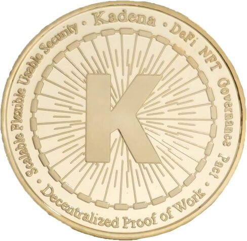 Kadena (KDA | Physical Crypto Coin | Commemorative Cryptocurrency in Saudi Arabia