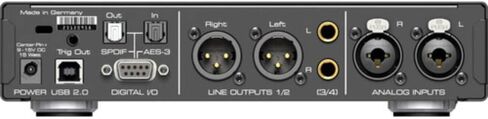 RME ADI-2/4 Pro SE 2-AD/4-DA 768 كيلو هرتز، حزمة محول عالي الأداء (الإصدار الأسود) مع سماعات رأس AKG K240 Studio Pro وكابل XLR-XLR in Saudi Arabia