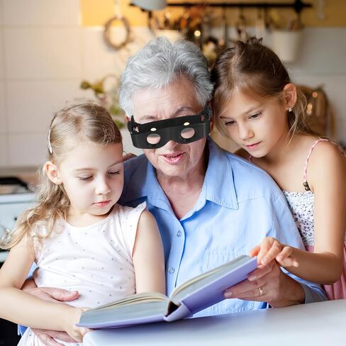 نظارات مجهر بدون استخدام اليدين مجهر تكبير 400% لصيد الأسماك ومشاهدة الطيور والرياضة والحفلات الموسيقية والمسرح والأوبرا والتلفزيون ورؤية المعالم ونظارات الأوبرا بدون استخدام اليدين in Kuwait