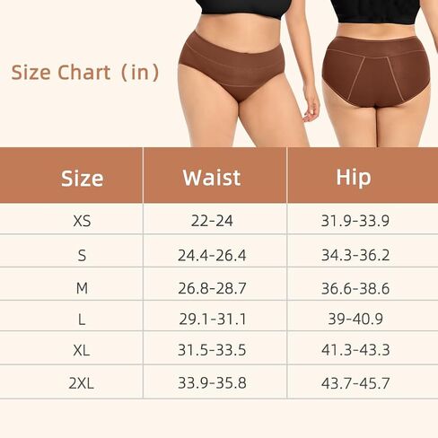 Kvitko Period Underwear for Women 3 Layers Breathable Menstrual Period Panties in Saudi Arabia