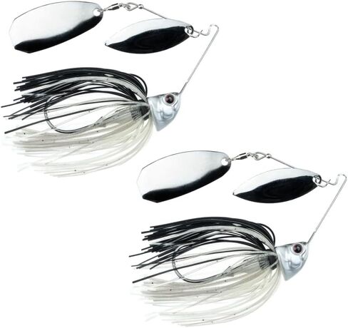 Speed Freak Full Frame Largemouth Spinnerbait with Kilter Blade | 1/2 oz., Smokey Shad, 2-Pack (PN: 53203-2PK) in Saudi Arabia