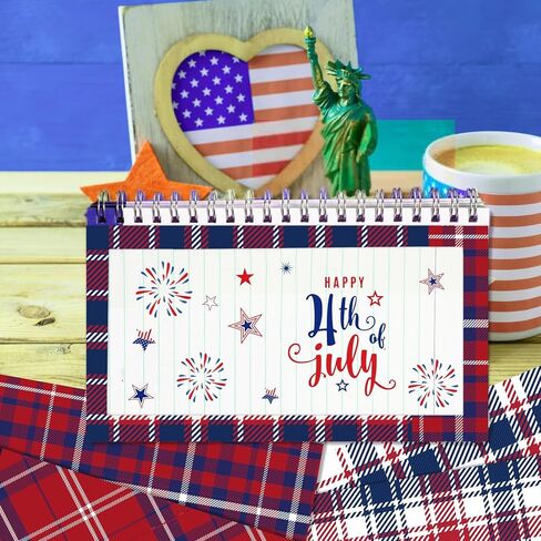 24 sheet 4th of July Pattern Paper Patriotic Stars Stripes Fireworks Decorative Craft Paper Red Blue White Double-Sided Origami Paper for Independence Day Card Making (Independence Day-A / 12*12inch) in Saudi Arabia