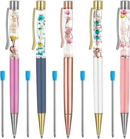 Ballpoint Pens, 24pcs Breast Cancer Awareness Bulk Items Pens Pink Faith Message Retractable Pens Black Ink Bulk Pens 2023 for Women Girls Gift Public Events Charity Office Supplies in Saudi Arabia