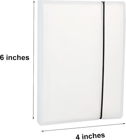 4’’x 6’’ Clear Pocket Garden Seed Storage Keeper Packet Organizer Holder 40 Sheet Protector Binder Book in Saudi Arabia