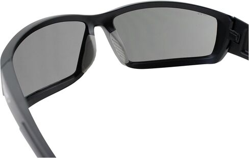 Global Vision Sly 88 Motorcycle Sunglasses Matte Black Frames Smoke Lens with Grey Double Injection Rubber in Saudi Arabia