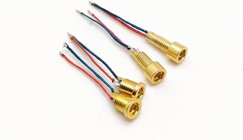 MMCX موصل سلك لحام أنثى DIY محول قابس الصوت مع كابل، MMCX سماعة رأس بديلة DIY محول كابل سماعة الأذن لـ IE800، Shure وموصل سماعات الأذن الأخرى (مقبس طويل) in Kuwait