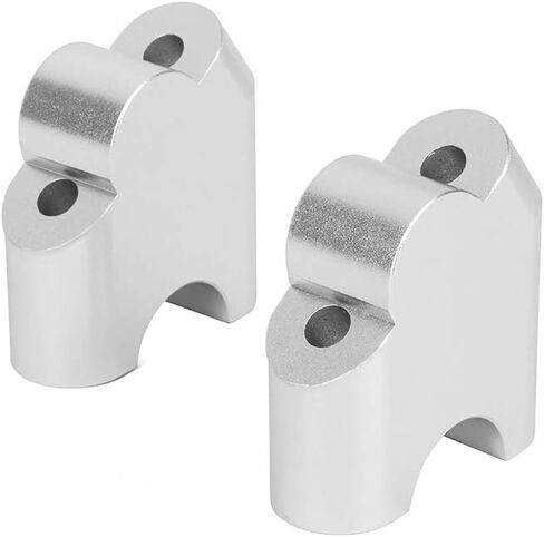 Motorcycle Handlebar Riser Clamp,CNC Aluminum Alloy Motorcycle Handlebar Height - Raised 45mm for CRF1000L Africa Twin ABS/DCT 2016 2017 in Saudi Arabia