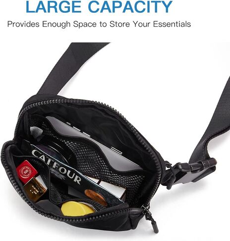 حقيبة حزام تيلينا للنساء والرجال 2 جيب بسحاب و4 جيوب بسحاب in Kuwait