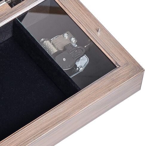 Cottage Garden You Make The World Special Brushed Silvertone Jewelry Music Box Plays Wonderful World in Saudi Arabia