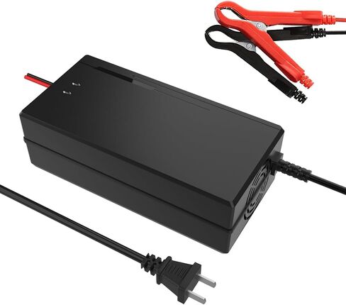 12V 10A LifePO4 Battery Charger 14.6V Smart Charger and Maintainer for LiFePO4 Lithium-Iron Deep Cycle Rechargeable Automotive Batteries in Saudi Arabia