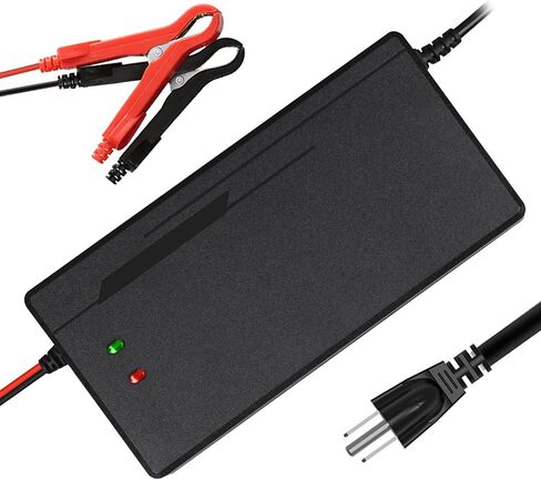 12V 10A LifePO4 Battery Charger 14.6V Smart Charger and Maintainer for LiFePO4 Lithium-Iron Deep Cycle Rechargeable Automotive Batteries in Saudi Arabia
