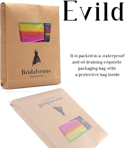 EVILD Rainbow Dance Ruched Skirt Metallic Pleated Elastic Mini Skirt Pride Party Rave Costume Skirt for Women in Kuwait