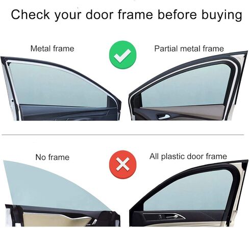 ستارة نافذة جانبية مغناطيسية على شكل حصان على شكل قلب - ستارة سيارة صيفية من الشمس، حاجب شمس أمامي للسيارة من القماش الشبكي الواقي من الشمس (4 قطع، أمامي وخلفي) in Kuwait