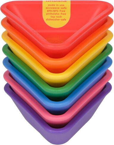 غير قابل للكسر، كوب غمس للأطفال الصغار، آمن للاستخدام في الميكروويف، آمن للاستخدام في غسالة الأطباق، صغير، بلاستيك، وعاء قرصة، طبق صلصة، 7 قطع، مجموعة صينية التوابل in Kuwait
