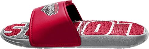 FOCO New Mexico Lobos NCAA Mens Gradient Wordmark Gel Slide - XL in Saudi Arabia