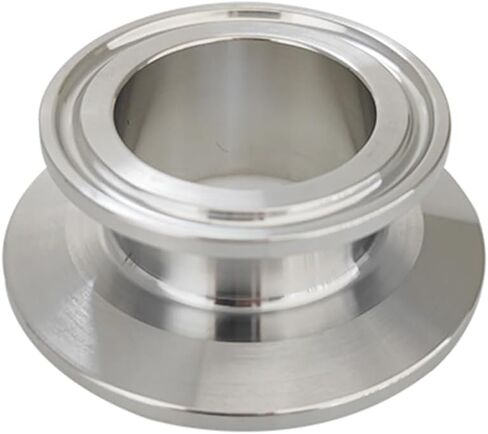 2 "× 1.5" ثلاثي المشبك الصحي متحدة المركز المخفض ثلاثي البرسيم الفولاذ المقاوم للصدأ 304 تركيب نهاية غطاء المخفض ، لا لحام in Kuwait