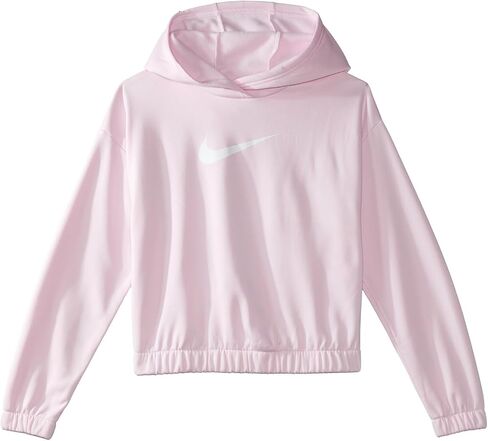 سترة بقلنسوة Therma-FIT™ للفتيات من Nike (للأطفال الصغار/الأطفال الكبار) إسفنج وردي/أبيض XL (للأطفال الكبار 18-20) in Saudi Arabia