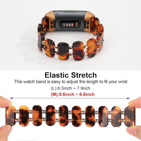 Wongeto متوافق مع Fitbit Charge 4/ Fitbit Charge 3/ Charge3 SE، حزام قابل للتمدد على شكل سلحفاة للنساء وسوار معصم بديل مقاوم للماء مع وسائل للرجال والنساء in Kuwait