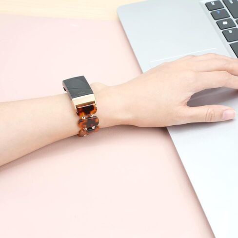 Wongeto متوافق مع Fitbit Charge 4/ Fitbit Charge 3/ Charge3 SE، حزام قابل للتمدد على شكل سلحفاة للنساء وسوار معصم بديل مقاوم للماء مع وسائل للرجال والنساء in Kuwait