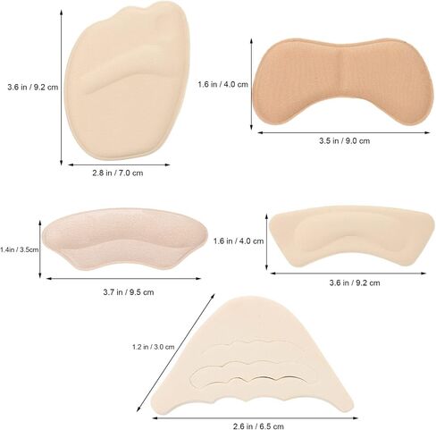 Healifty High Heel Cushion Insoles - Reduce Foot Pain and Blisters in Saudi Arabia