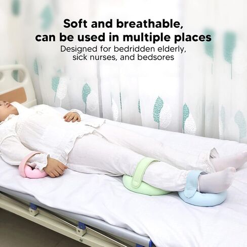 Foot Pillow, Foot Ankle Heel Elevator Support, Cushion High Elastic Foam for Rest Heel Ulcers Sores in Saudi Arabia