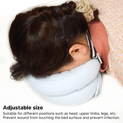 Foot Pillow, Foot Ankle Heel Elevator Support, Cushion High Elastic Foam for Rest Heel Ulcers Sores in Saudi Arabia