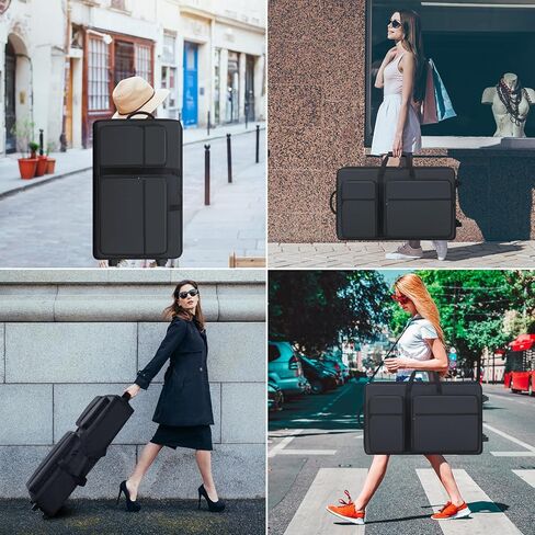 DJ Controller Case with Wheels Compatible with DDJ 1000/ 1000SRT/ FLX10/ RX2/ RX3/ REV7, DJ Case Roller Bag Padded with Multi-pocket, DJ Mixer Case DJ Gig-bag for DJ Controller & Accessories in Kuwait