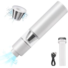 DEDC Car Vacuum Cleaner High Power, 15000Pa Cordless Vacuum Portable Rechargeable with LED Screen, Ultra-lightweight Dust Buster with USB-C Charging, 2 Speeds, 4 in 1 Air Blower for Car, Home, Pet