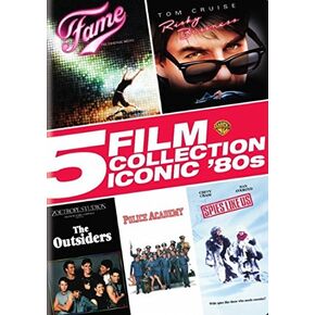 5 مجموعة أفلام: الثمانينيات الشهيرة (جواسيس مثلنا / الشهرة / الغرباء / أكاديمية الشرطة / أعمال محفوفة بالمخاطر)