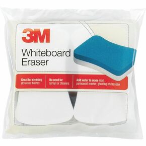 3M 581-WBE Whiteboard Eraser, 3" Height x 5" W, White