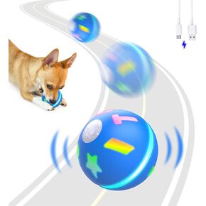 ألعاب تفاعلية للكلاب/كرات للقطط مع تنشيط الحركة/قابلة لإعادة الشحن عبر USB، كرة ذكية للكلاب الكهربائية للجرو الصغير المتوسط in Kuwait