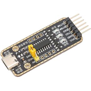 Zopsc Type C Interface USB to UART TTL Adapter Converter Cable for CH343G Chip Overvoltage Protection 6PN Serial Converter Module for Debugging and Programming