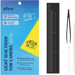 eTone Pre-Cut Light Seal Foam Sponge Kits Repair for Minolta Hi-Matic 7/Hi-Matic 7S/Hi-Matic 7S II Film Camera.