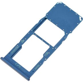 Single SIM Card Tray for Samsung Galaxy A12 SM-A125F SIM Card Holder for SM-A125F SIM Card Slot Replacement for SM-A125M SM-A125U Blue
