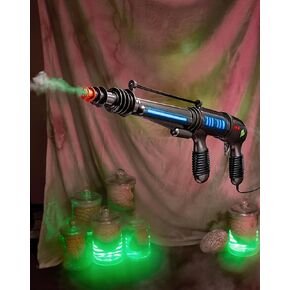 Spirit Halloween Mars Attacks Fog Gun with Poster | Officially Licensed | Light-Up and Sound Features