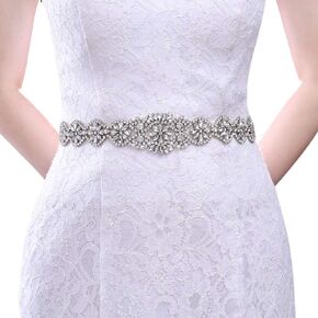 Bridal Belt Crystal Rhinestone Wedding Dress Sash Women Accessories Handmade