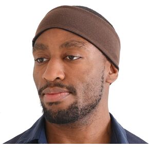 Mens Sweat Wicking Sports Headband - Reversible Absorbing Cotton Made in Japan