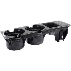 NewYall Carbon Fiber Center Console Drink Cup Holder Coin Storing Box for BMW E46 3 Series 325i 320i 325i 323Ci 328Ci 323i 325Ci 325xi 330Ci 330i 330xi M3 328i 51168217953