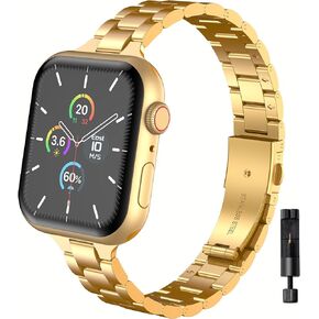 متوافق مع سوار ساعة Apple 38 مم 40 مم 41 مم 42 مم 44 مم 45 مم 49 مم، حزام ساعة بديل قابل للتعديل من الفولاذ المقاوم للصدأ متوافق مع iWatch SE Ultra Series 9 8 7 6 5 4 3 2 1