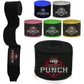 ProShield Boxing Wraps| 180-Inch Bandages| Boxing Hand Wraps Protection for Muay Thai MMA and Kickboxing