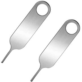 2PCS Sim Card Tray Pin Eject Removal Tool Needle Opener Ejector for Samsung Galaxy Note8 Note9 Note10 Plus Note 20 Ultra S9 Plus S10 S10 Plus S20 S20+ Plus Ultra etc. (2PCS)