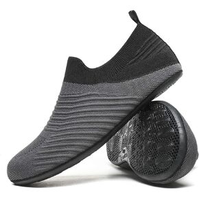 Adult Indoor House Slippers Lightweight Non Slip Grip House Home Shoes for Women Men