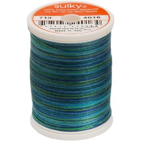 Sulky 25767 Blendables Thread 12wt 330yd, Peacock Plume
