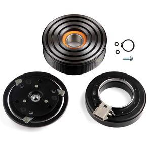 cciyu A/C Compressor Clutch Coil Assembly Kit CO 35109C for Ford E-250 E-350 for F-550 Super Duty 1999-2005