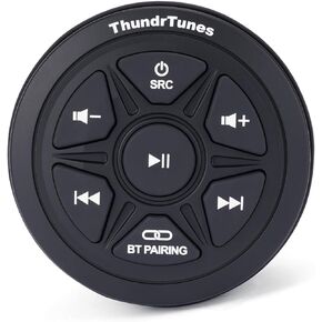 Waterproof Boat Stereo Marine Audio with 2 Channels Class D Amplifier AUX USB Bluetooth Streaming Boats Golf Carts Powersports Vehicle Truck UTV ATV