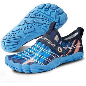 SEEKWAY Barefoot Water Shoes for Kids - Wide Toe Box and Quick-Dry Sand Shoes Toddler for Hiking Swim Beach Pool Kayak Sport Accessories, Camping Essentials Must-Haves for Boys Girls Sizes