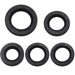 Complete Engine Oil Seal Kit Aftermarket Replacement Parts Fit for GY6 49cc 50cc 139qmb Scooter Moped ATV.