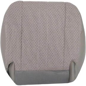 Gray Lower Cloth Driver or Passenger Seat Cover Compatible with Chevy Express GMC Savana 1500 Van 2003 2004 2005 2006 2007 2008 2009 2010 2011 2012 2013 2014