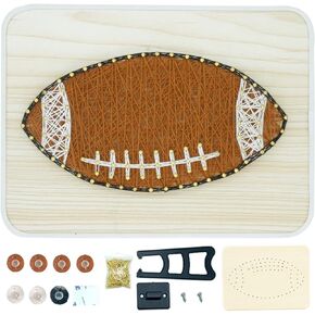 BAZIMA DIY String Art Kit for Beginner, DIY Football Craft Kit,Unique Gift,Craft Kit for Holidays